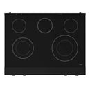 Gordon Ramsay by Thor Kitchen 36-Inch Professional Electric Range with Tilt Panel Touch Control and 6.0 Cu. Ft. Oven with Air Fryer and Self Clean in Matte Black (RSE36B)