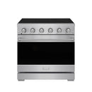 Gordon Ramsay by Thor Kitchen 36-inch Professional Electric Range with Tilt Panel Touch Control and 6.0 Cu. Ft. Oven with Air Fryer and Self Clean in Stainless Steel (RSE36P)