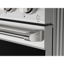 Gordon Ramsay by Thor Kitchen 4-Piece Appliance Package -  36-Inch Electric Range, Wall Mount Range Hood, 36-Inch French Door Refrigerator, and Dishwasher in Stainless Steel