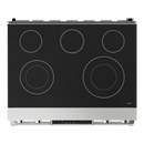 Gordon Ramsay by Thor Kitchen 4-Piece Appliance Package -  36-Inch Electric Range, Wall Mount Range Hood, 36-Inch French Door Refrigerator, and Dishwasher in Stainless Steel