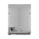 Gordon Ramsay by Thor Kitchen 3-Piece Appliance Package - 30-Inch Gas Range with Tilt Panel, 36-Inch Refrigerator, and Dishwasher in Stainless Steel with Black Trim