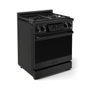 Gordon Ramsay by Thor Kitchen 30-Inch Professional Natural Gas Range with Tilt Panel Touch Control and 4.55 Cu. Ft. Self Clean Oven in Black (RSG30B)
