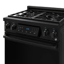 Gordon Ramsay by Thor Kitchen 30-Inch Professional Natural Gas Range with Tilt Panel Touch Control and 4.55 Cu. Ft. Self Clean Oven in Black (RSG30B)