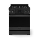 Gordon Ramsay by Thor Kitchen 30-Inch Professional Natural Gas Range with Tilt Panel Touch Control and 4.55 Cu. Ft. Self Clean Oven in Black (RSG30B)