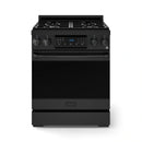 Gordon Ramsay by Thor Kitchen 3-Piece Appliance Package - 30-Inch Propane Gas Range, Tilt Panel, 36-Inch Refrigerator, and Dishwasher in Black