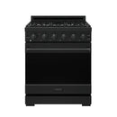 Gordon Ramsay by Thor Kitchen 30-Inch Professional Gas Range with Precision Knob Control in Black (RSG30PB)