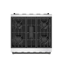 Gordon Ramsay by Thor Kitchen 30-Inch Professional Liquid Propane with Precision Knob Control in Stainless Steel with Black Trim (RSG30PLP-BLK)
