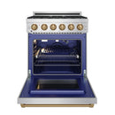 Gordon Ramsay by Thor Kitchen 30-Inch Professional Gas with Precision Knob Control in Stainless Steel with Bronze Trim (RSG30P-BRZ)