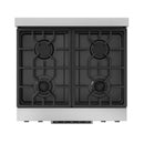 Gordon Ramsay by Thor Kitchen 30-Inch Professional Natural Gas Range with Tilt Panel Touch Control and 4.55 Cu. Ft. Self Clean Oven in Stainless Steel with Black Trim  (RSG30-BLK)