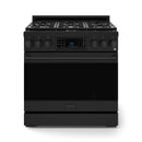 Gordon Ramsay by Thor Kitchen 36-Inch Professional Propane Gas Range with Tilt Panel Touch Control and 6.0 Cu. Ft. Self Clean Oven in Black (RSG36BLP)