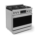 Gordon Ramsay by Thor Kitchen 36-Inch Professional Propane Gas Range with Tilt Panel Touch Control and 6.0 Cu. Ft. Self Clean Oven in Stainless Steel (RSG36LP)