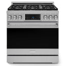 Gordon Ramsay by Thor Kitchen 36-Inch Professional Natural Gas Range with Tilt Panel Touch Control and 6.0 Cu. Ft. Self Clean Oven in Stainless Steel (RSG36)