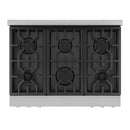 Gordon Ramsay by Thor Kitchen 36-Inch Professional Propane Gas Range with Tilt Panel Touch Control and 6.0 Cu. Ft. Self Clean Oven in Stainless Steel (RSG36LP)