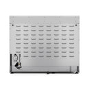 Gordon Ramsay by Thor Kitchen 4-Piece Appliance Package -  48-Inch Propane Gas Range, Wall Mount Range Hood, 36-Inch French Door Refrigerator, and Dishwasher in Stainless Steel with Blue Trim