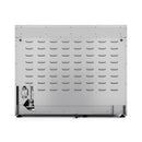 Gordon Ramsay by Thor Kitchen 4-Piece Appliance Package -  48-Inch Natural Gas Range, Wall Mount Range Hood, 36-Inch French Door Refrigerator, and Dishwasher in Stainless Steel with Blue Trim