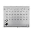 Gordon Ramsay by Thor Kitchen 4-Piece Appliance Package -  48-Inch Natural Gas Range, Wall Mount Range Hood, 36-Inch French Door Refrigerator, and Dishwasher in Stainless Steel with Bronze Trim