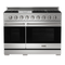 Thor Kitchen Gordon Ramsay Series 48-Inch Professional Gas Range with Double Oven in Stainless Steel (RSG48E)