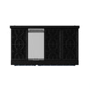 Gordon Ramsay by Thor Kitchen 48-Inch Professional Natural Gas Range with 6.8 Cu. Ft. Double Oven in Black with Navy Blue Trim (RSG48EB-BLU)