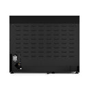Gordon Ramsay by Thor Kitchen 4-Piece Appliance Package -  48-Inch Natural Gas Range, Wall Mount Range Hood, 36-Inch French Door Refrigerator, and Dishwasher in Black with Stainless Steel Trim