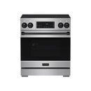 Gordon Ramsay by Thor Kitchen 30-Inch Professional Induction Range with Tilt Panel Touch Control in Stainless Steel with Black Trim (RSI30-BLK)