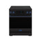 Gordon Ramsay by Thor Kitchen 30-Inch Professional Induction Range with Tilt Panel Touch Control in Black with Blue Trim (RSI30B-BLU)