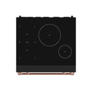 Gordon Ramsay by Thor Kitchen 30-Inch Professional Induction Range with Tilt Panel Touch Control in Black with Rose Gold Trim (RSI30B-RSG)