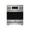 Gordon Ramsay by Thor Kitchen 30-Inch Professional Induction Range with Tilt Panel Touch Control in Stainless Steel with Bronze (Trim RSI30-BRZ)