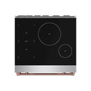 Gordon Ramsay by Thor Kitchen 30-Inch Professional Induction Range with Tilt Panel Touch Control in Stainless Steel with Rose Gold Trim (RSI30-RSG)
