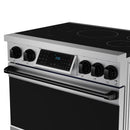 Gordon Ramsay by Thor Kitchen 36-Inch Professional Induction Range with Tilt Panel Touch Control in Stainless Steel with Black Trim (RSI36-BLK)
