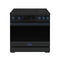 Gordon Ramsay by Thor Kitchen 36-Inch Professional Induction Range with Tilt Panel Touch Control in Black with Blue Trim (RSI36B-BLU)