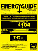 ZLINE Autograph Edition 36-Inch 28.9 cu. ft. Standard-Depth French Door External Water Dispenser Refrigerator with Dual Ice Maker in Fingerprint Resistant Stainless Steel and Matte Black Handles (RSMZ-W-36-MB)