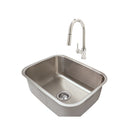 Renaissance Undermount Sink & Faucet in Stainless Steel (RSNK2)