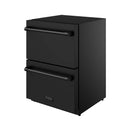Gordon Ramsay by Thor Kitchen 24-Inch Undercounter Built-In / Freestanding Drawer Freezer in Black (RZ24UB)