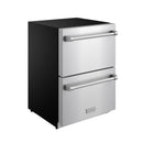 Gordon Ramsay by Thor Kitchen 24-Inch Undercounter Built-In / Freestanding Drawer Freezer in Stainless Steel (RZ24U)