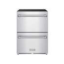 Gordon Ramsay by Thor Kitchen 24-Inch Undercounter Built-In / Freestanding Drawer Freezer in Stainless Steel (RZ24U)