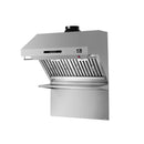 Forno 5-Piece Pro Appliance Package - 30-Inch Dual Fuel Range, 60-Inch Pro-Style Refrigerator, Wall Mount Hood with Backsplash, 24-Inch Microwave Drawer, & 3-Rack Dishwasher in Stainless Steel