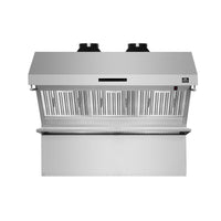 Forno Savona 48-Inch Wall Mount Range Hood in Stainless Steel with Baffle Filters & Backsplash (FRHWM5029-48)