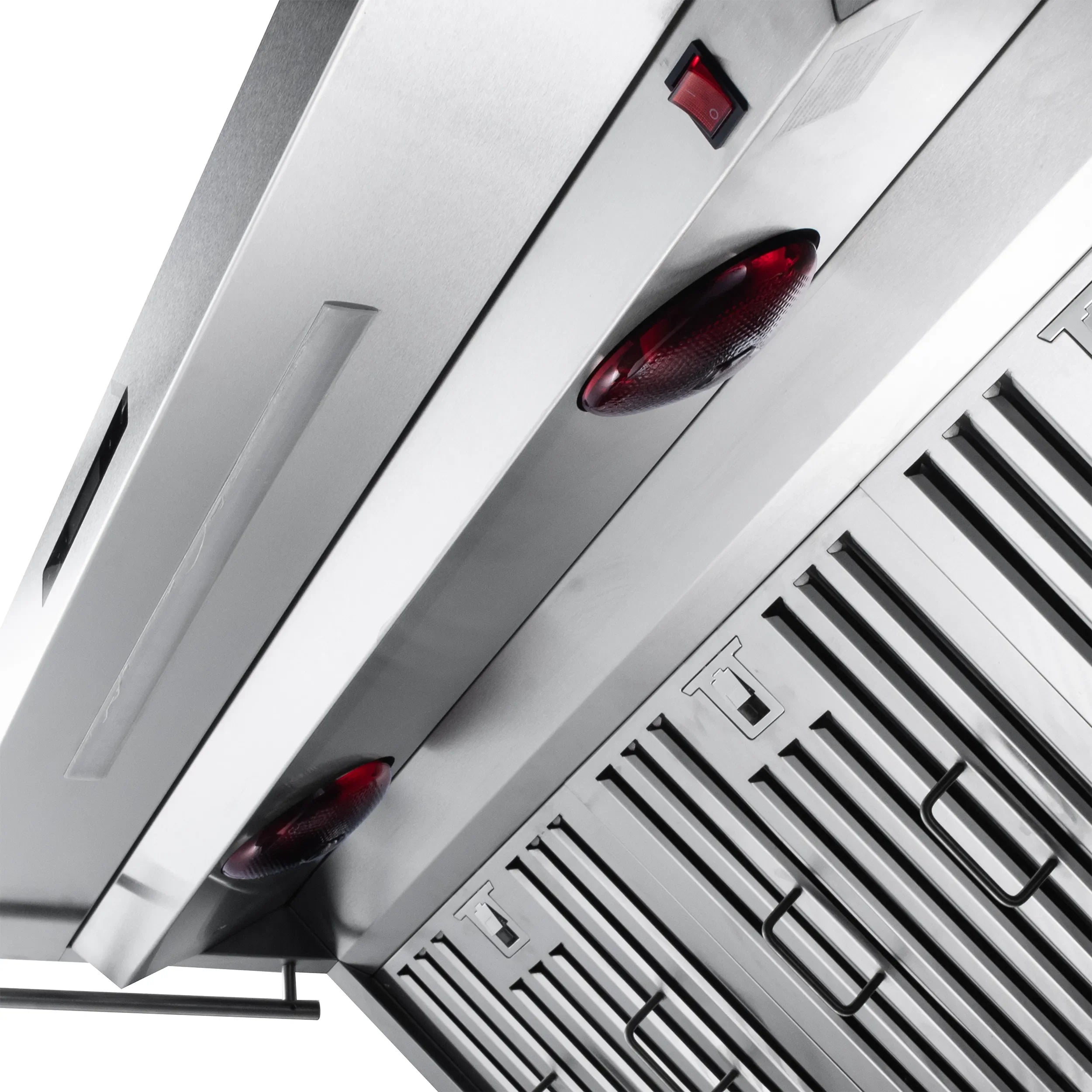 Forno 3-Piece Appliance Package- 48-Inch Gas Range, Refrigerator, & Wall Mount Hood with Backsplash in Stainless Steel