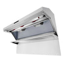 Forno 2-Piece Appliance Package - 60-Inch Dual Fuel Range and Wall Mount Range Hood in Stainless Steel