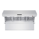 Forno Savona 60-Inch Wall Mount Range Hood with Baffle Filters, Backsplash & Heating Lamps (FRHWM5029-60)