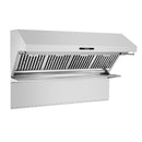 Forno 2-Piece Appliance Package - 60-Inch Gas Range and Wall Mount Range Hood in Stainless Steel