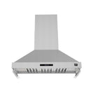 Forno Venezia 48-Inch Wall Mounted Range Hood with Touch Controls and Baffle Filters in Stainless Steel (FRHWM5503-48)