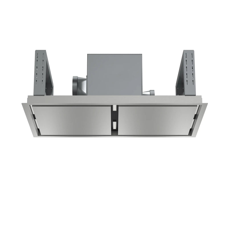 Forno Arezzo 44-Inch Recessed Ceiling Range Hood in Stainless Steel with 1200 CFM Motor (FRHRE5312-44)