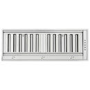 Forno Frassanito 30-Inch Recessed Range Hood Insert with 450 CFM Motor in Stainless Steel (FRHRE5346-30)