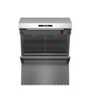 Forno 3-Piece Appliance Package - 30-Inch Dual Fuel Range with Air Fryer, 60-Inch Pro-Style Refrigerator & Wall Mount Hood with Backsplash in Stainless Steel