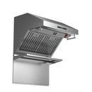 Forno Savona 30-Inch Wall Mount Range Hood in Stainless Steel with Baffle Filters & Backsplash (FRHWM5029-30)