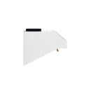 Forno 4-Piece Appliance Package - 30-Inch Induction Range, Under Cabinet Range Hood, French Door Refrigerator, and Dishwasher in White with Antique Brass Trim