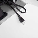 Forno Aria 30-Inch Wall Mount Range Hood in White with Brass Handle (FRHWM5095-30WHT)