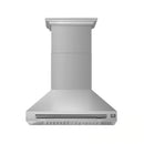 Forno 5-Piece Appliance Package - 36-Inch Electric Range, Wall Mount Range Hood, 60-Inch Refrigerator, Dishwasher, and 30-Inch Microwave Drawer in Stainless Steel