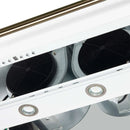 Forno Aria 48-Inch Wall Mount Range Hood in White with Antique Brass Handle (FRHWM5095-48WHT)